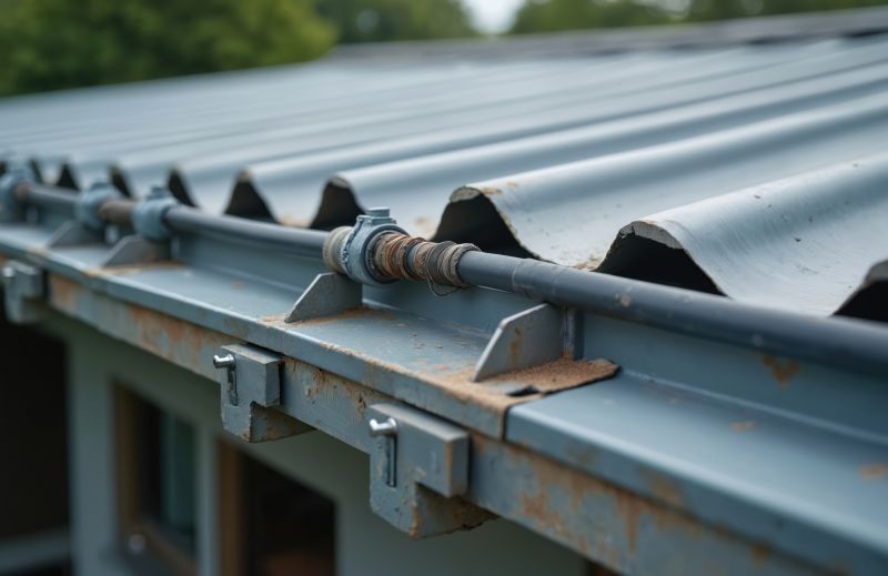 Metal Roof Repair detail